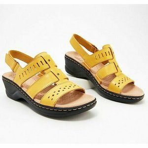 clarks lexi marigold yellow